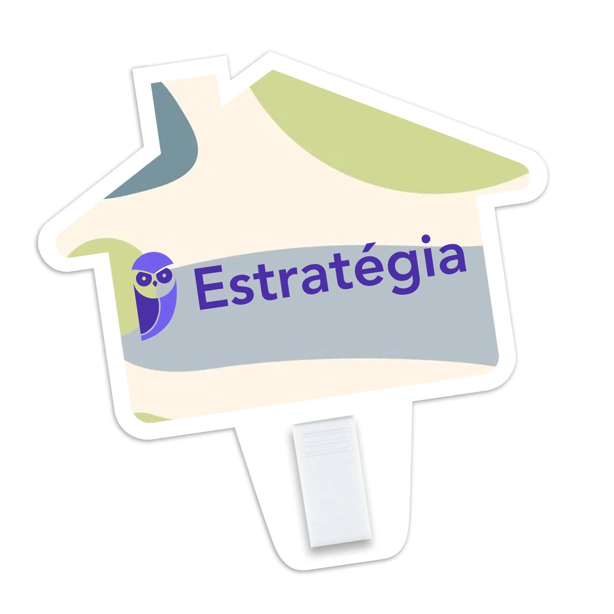 House Shaped Clip Note & Coupon Holder Magnet 1