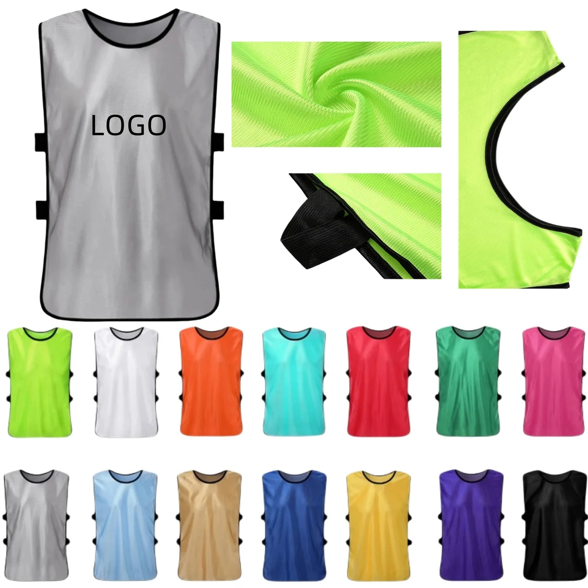 Full Color Training Mesh Vest For Adult And Children 1