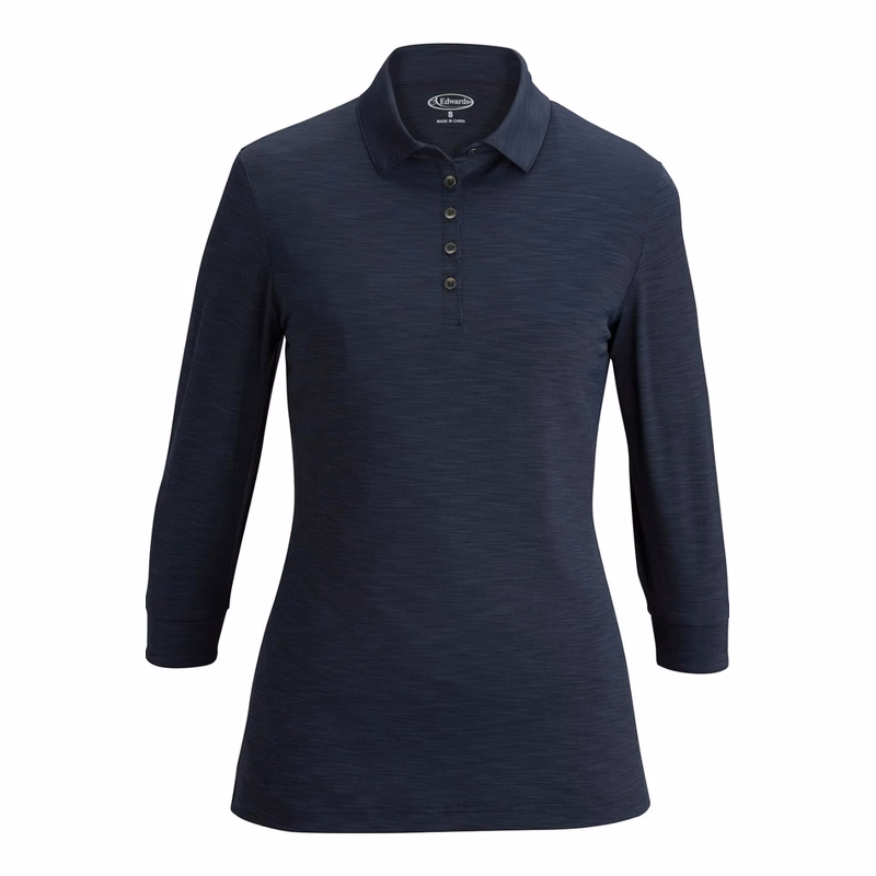 Optical Heather Ladies Polo