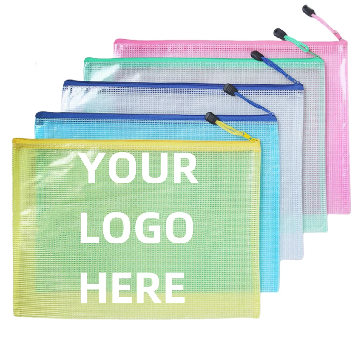 A4 Waterproof Zip File Bag 1