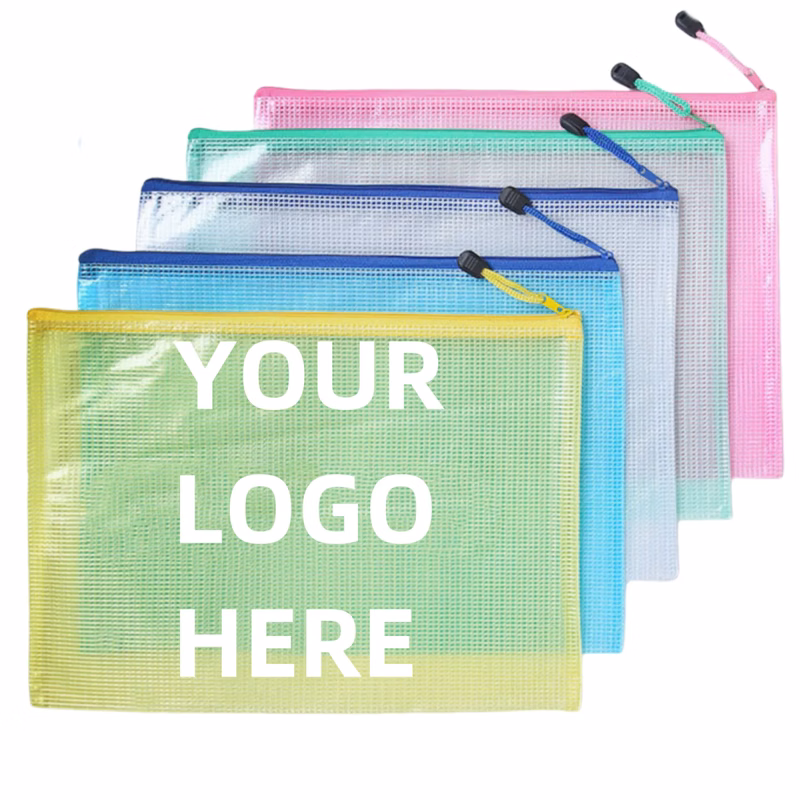 A4 Waterproof Zip File Bag