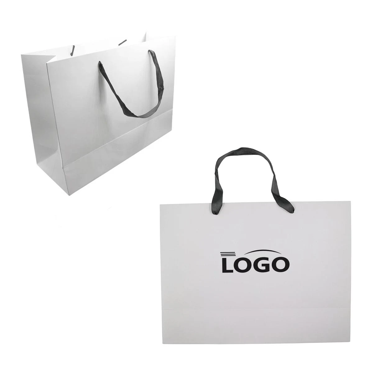 Full Color Gloss Laminated Tote Gift Paper Bag 1