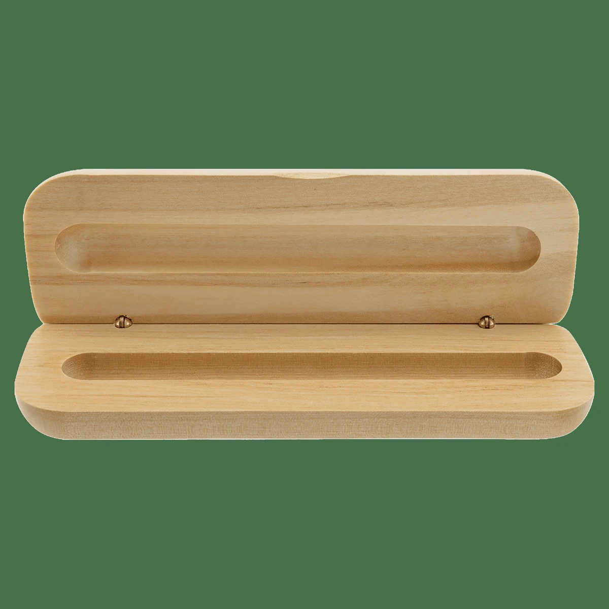 6 3/4" x 2 1/8" Maple Pen Case (Case Only, Pen Not Included) 1