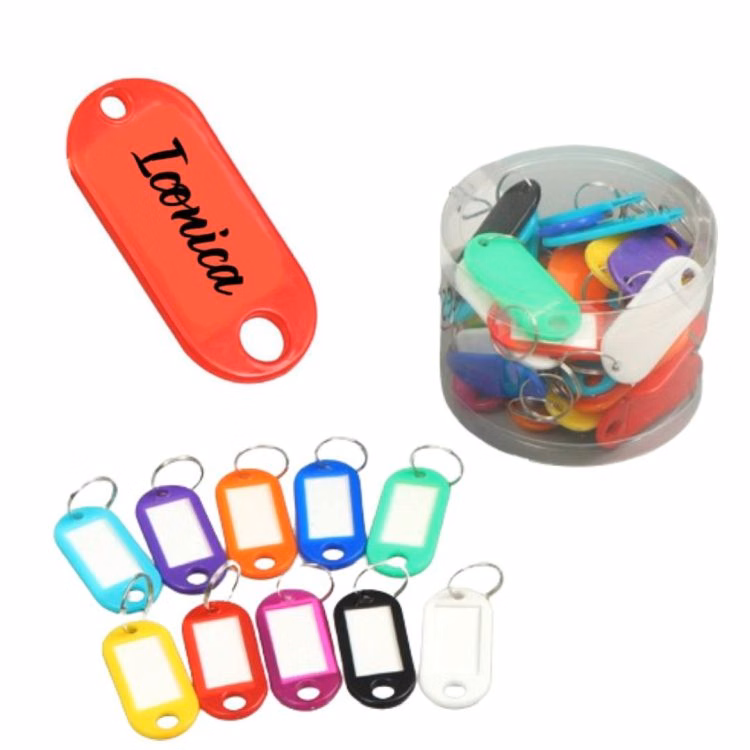 Writable Label With Keychain