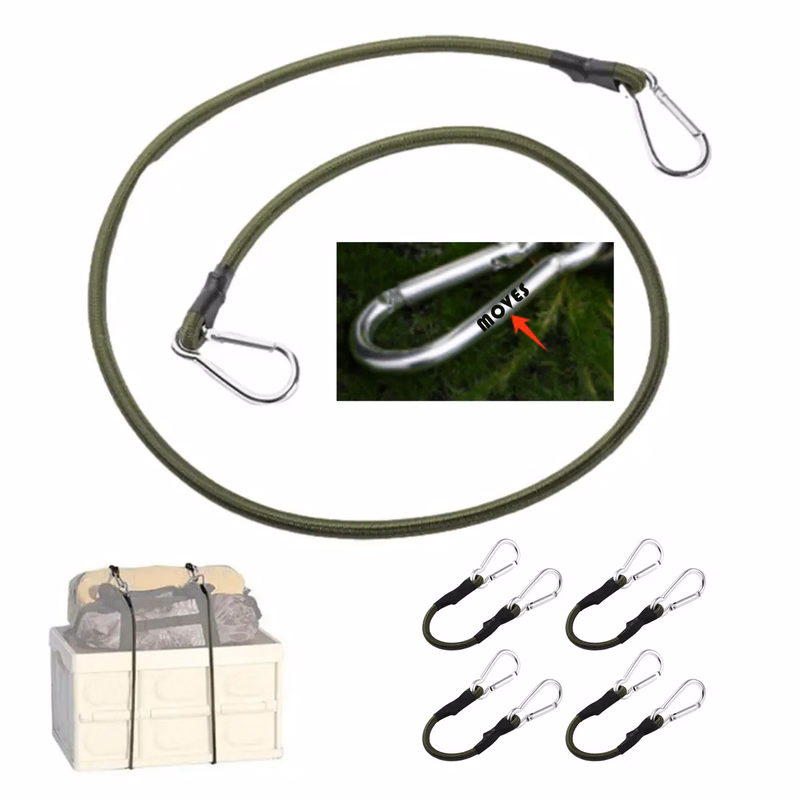 8mm Elastic Band With Mountaineering Buckle