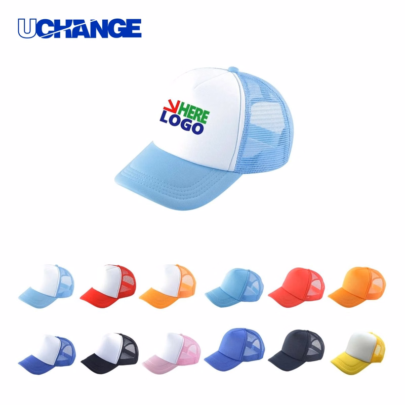 Five-Panel Foam Mesh Trucker Cap