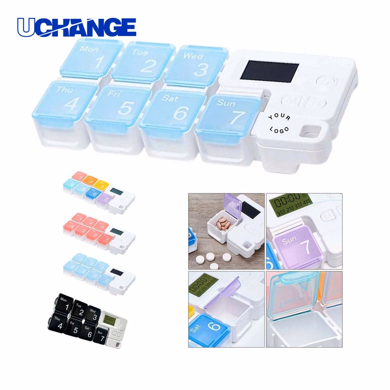 Large-Capacity Pill Organizer with Alarm