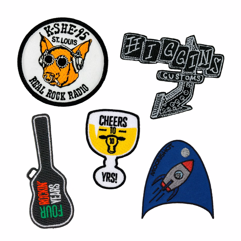 Custom Embroidered Patches (1-1/2")