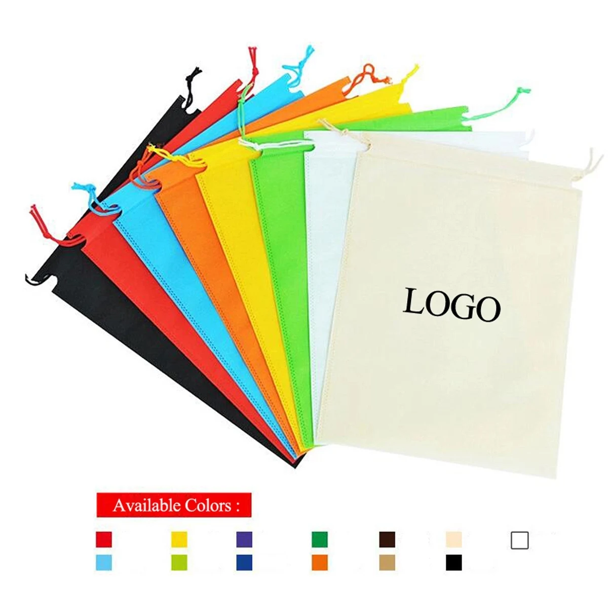 Non-Woven Drawstring Storage Bags 1