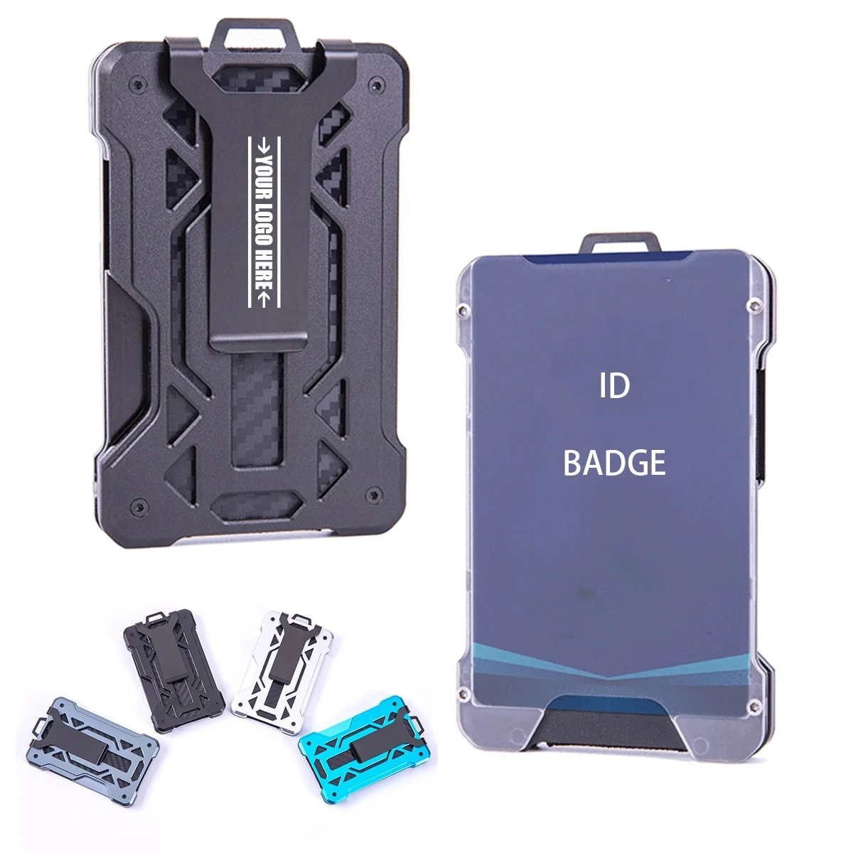RFID ID Badge Credit Card Holder 1
