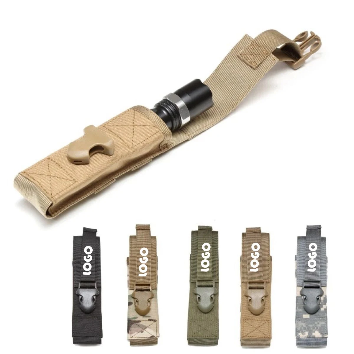 Waist-mounted fFashlight Pouch 1