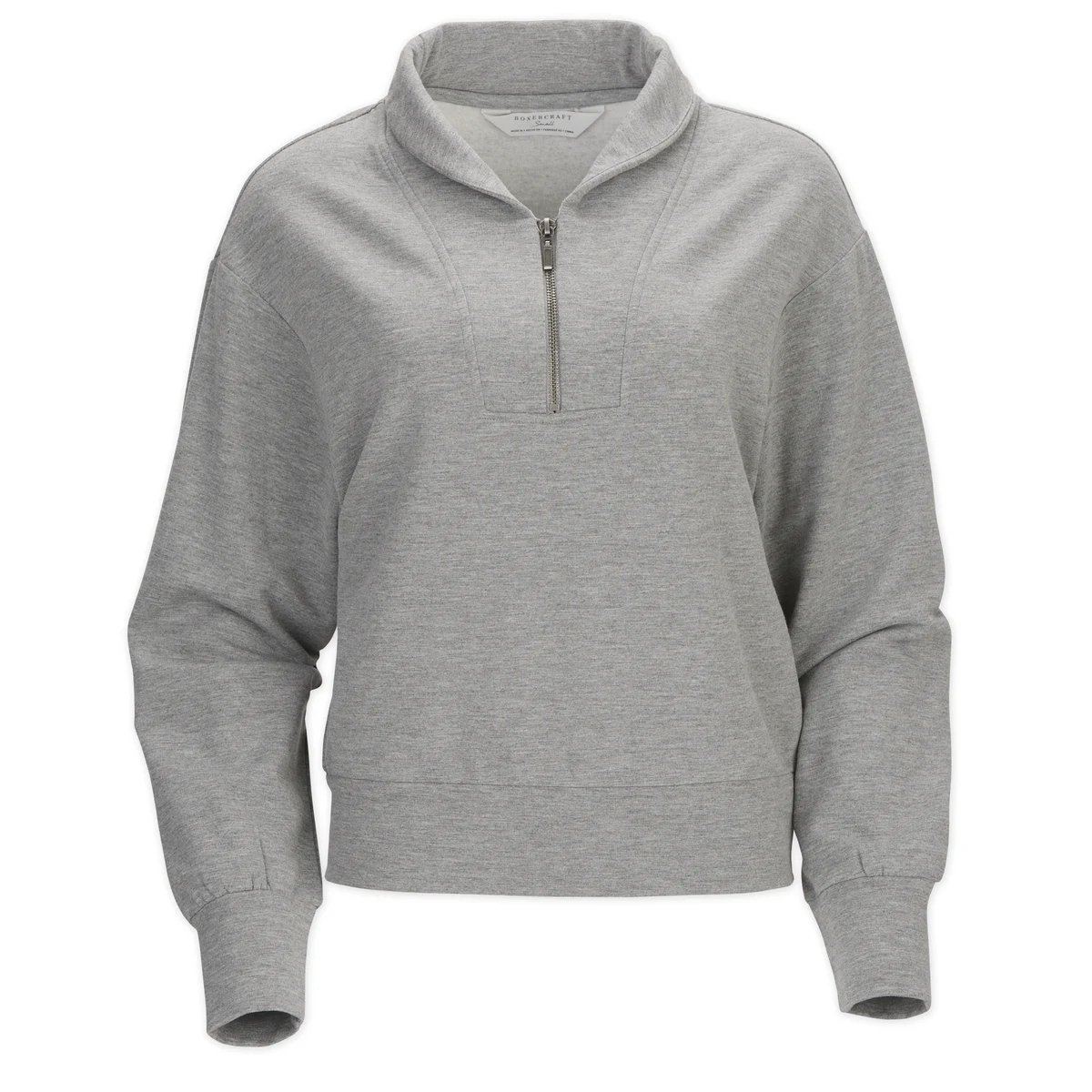 BOXERCRAFT WOMEN'S DREAM FLEECE 1/4 ZIP PULLOVER 1