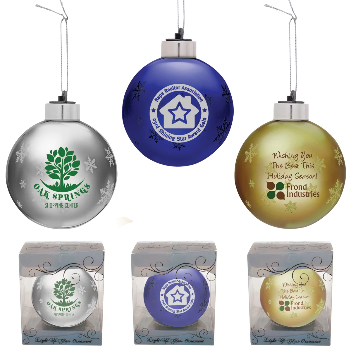 Light-Up Glass Ornament 1