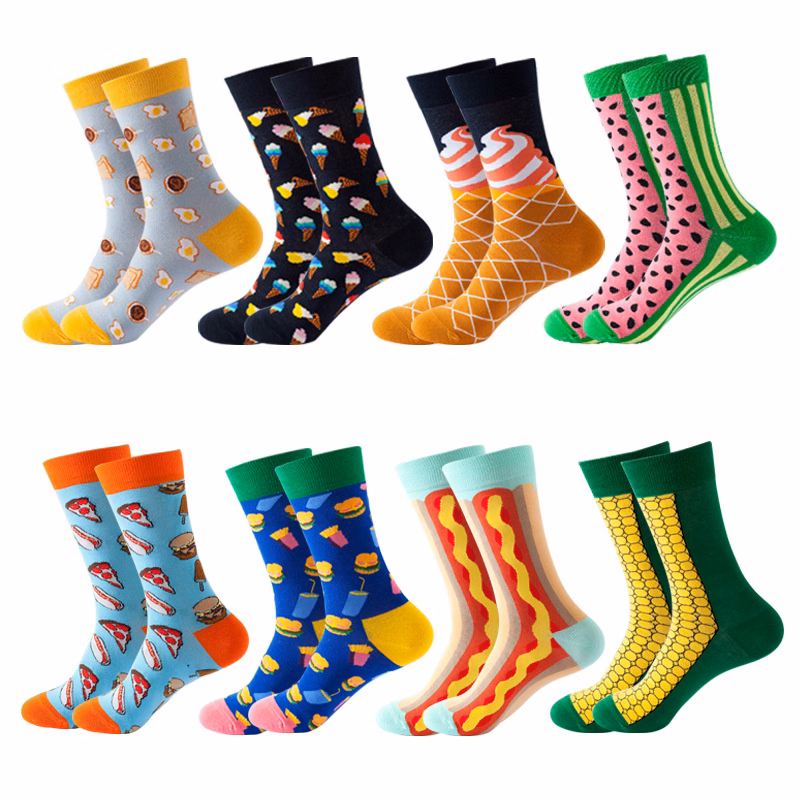 Full-Color Dye-Sublimated Casual Socks