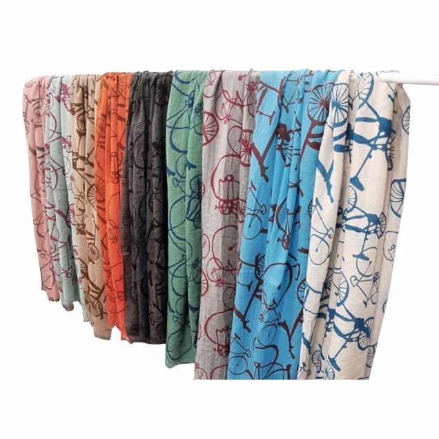 SM00136 - Big Size Full Size Print Scarves as Beach Towel