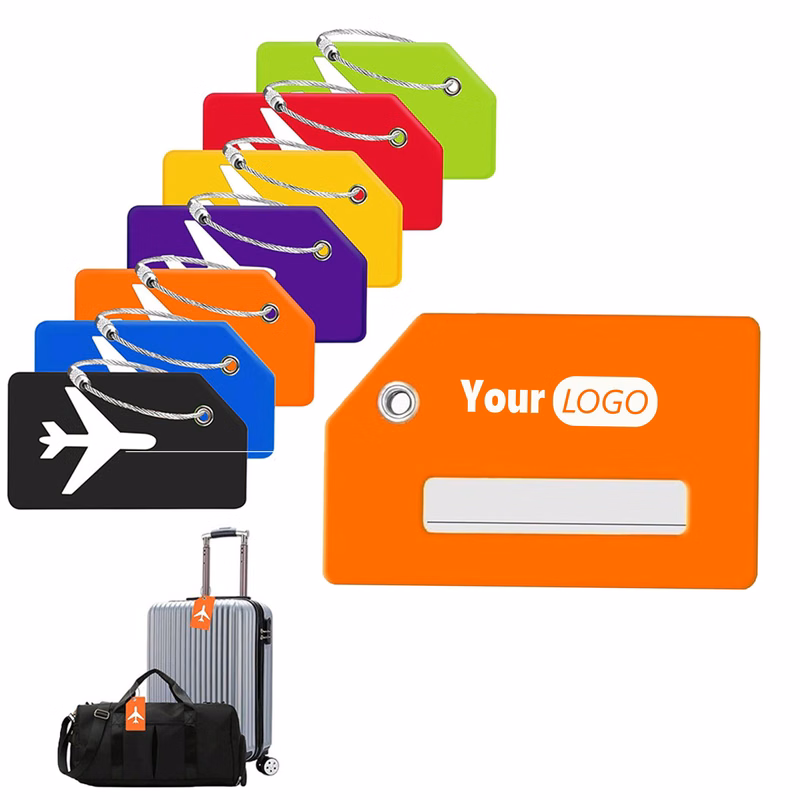 Privacy-Backed Writable Luggage Label for Suitcases