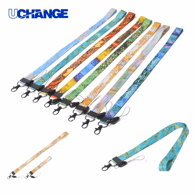 Dye Sublimated Polyester Lanyards for Promotions
