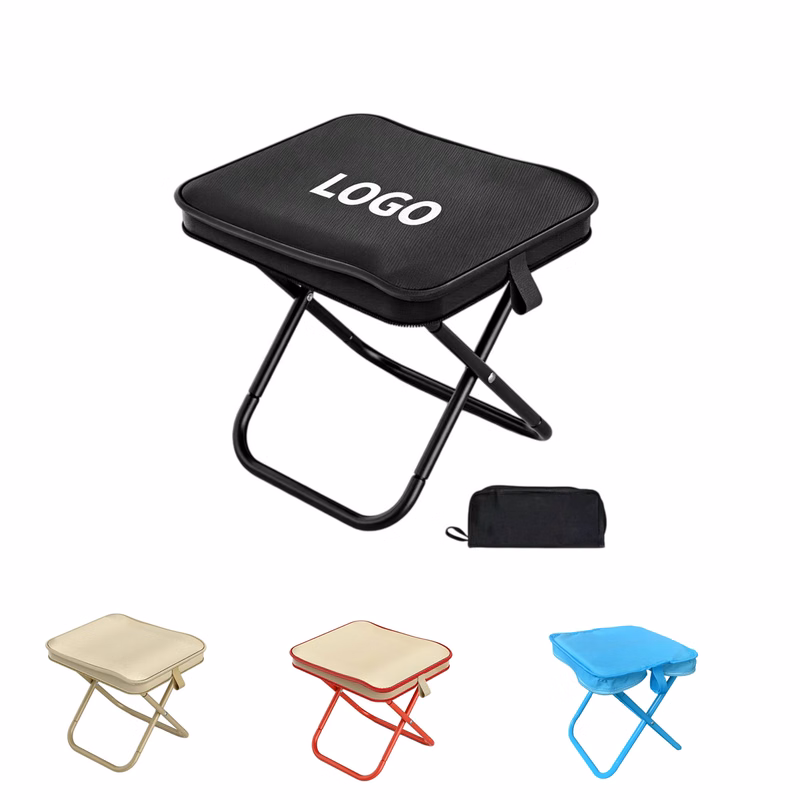 Portable Folding Stool With Carry Bag
