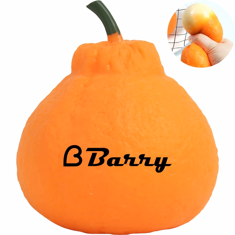 TPR Realistic Orange Stress Reliever