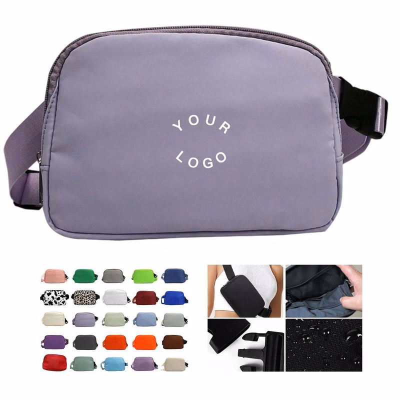 Compact Polyester Crossbody Pouch for Travel
