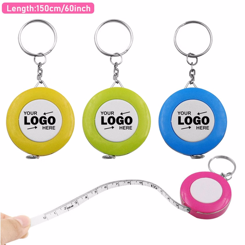 59 Inch Retractable Tape Measure Keychains