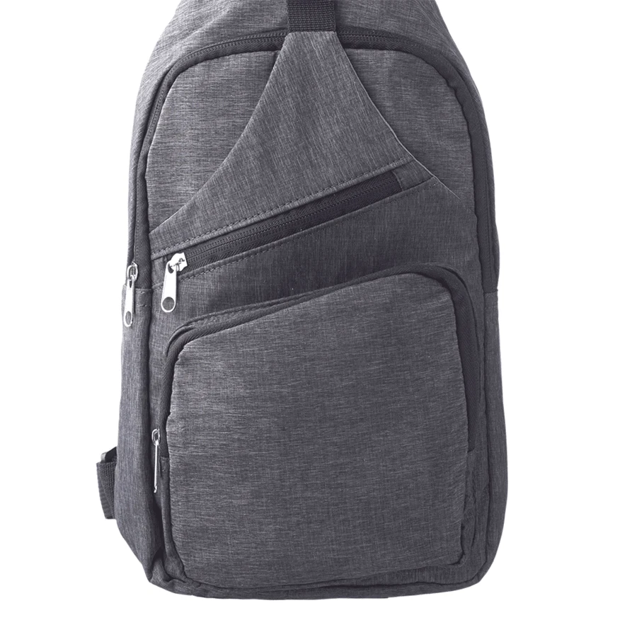 Polyester 190T Sling Crossbody Bag - 9.5"W x 15"H x 2.5"D 1