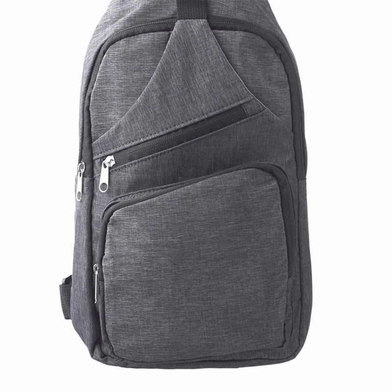Polyester 190T Sling Crossbody Bag - 9.5"W x 15"H x 2.5"D