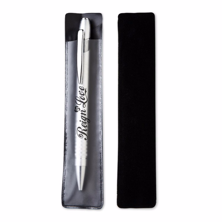 Clear Velvet Pen Pouch