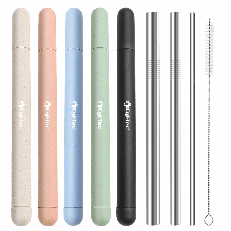 Stainless Steel Straw w/Case