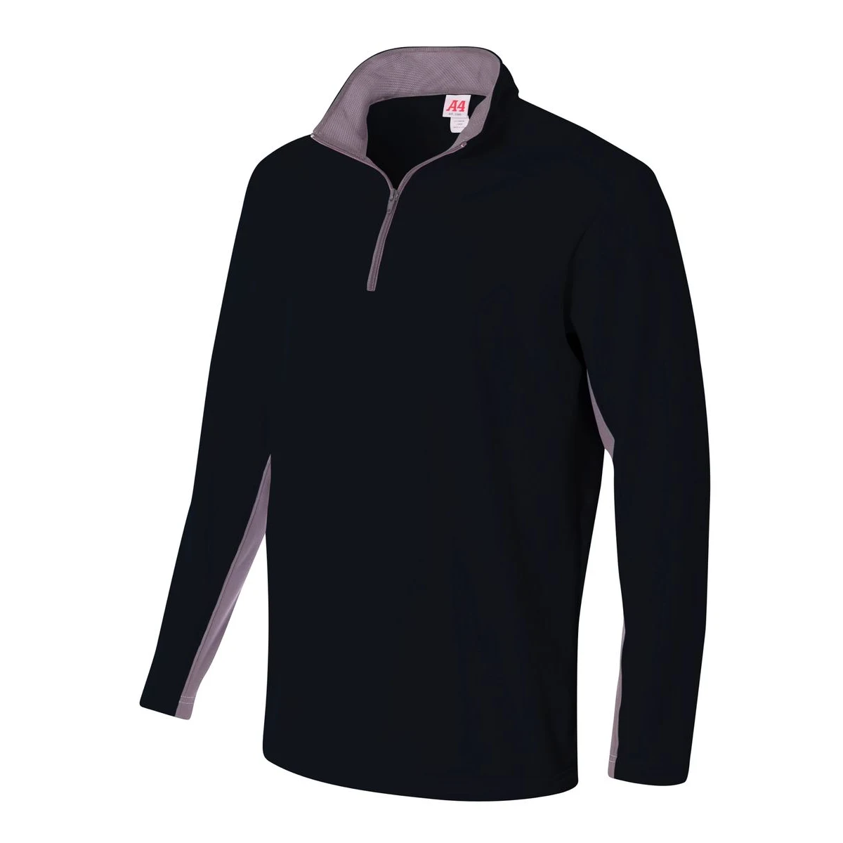 A4 1/4 Zip Color Block Fleece 1