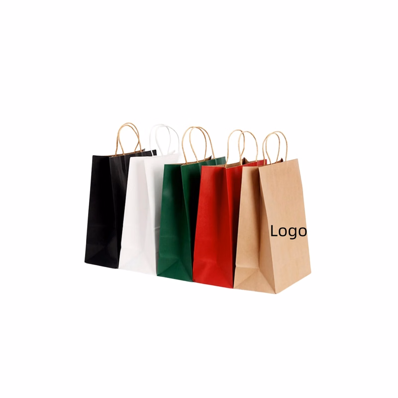 Custom Kraft Paper Grocery Tote Bag