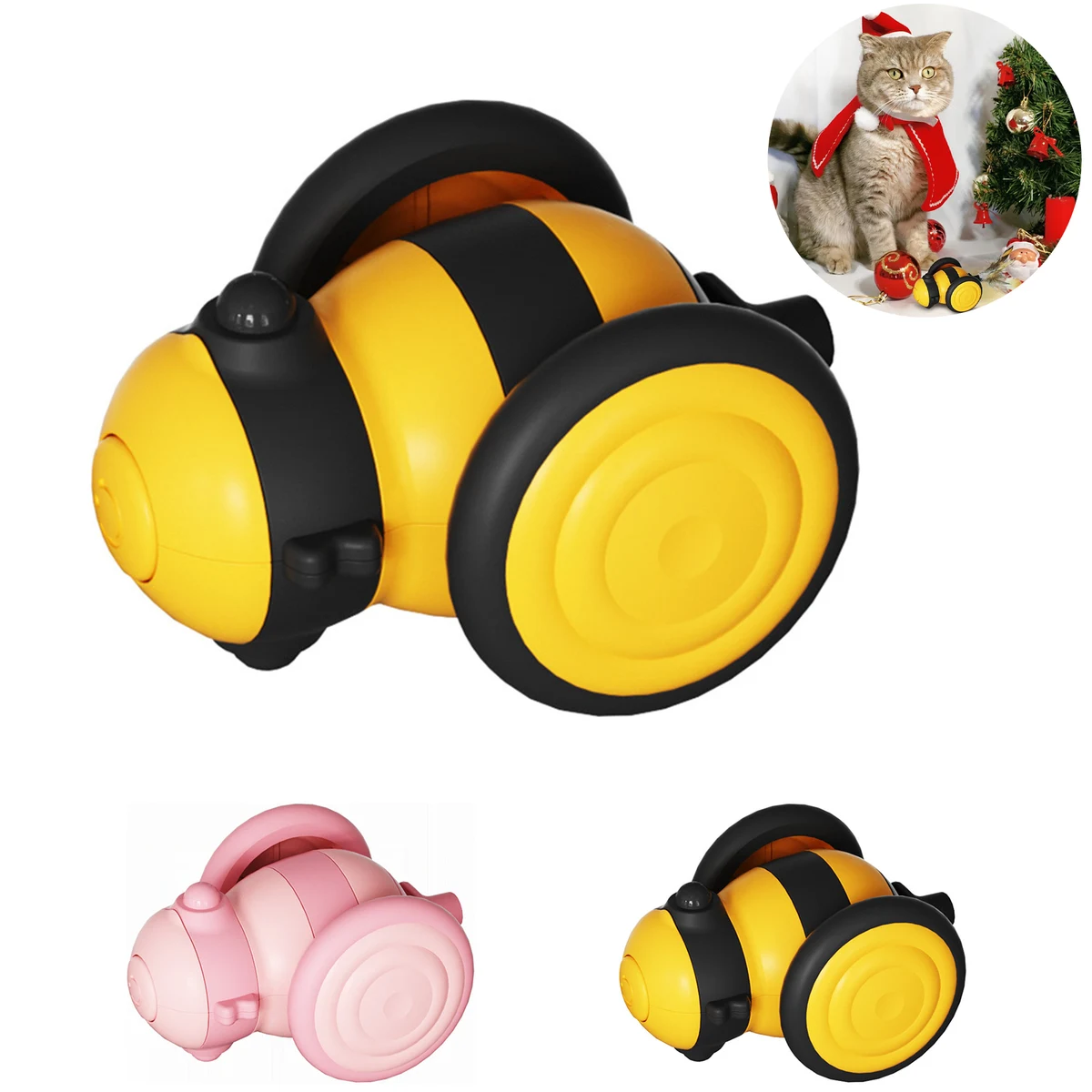 Smart Moving Cat Bee Toy 1