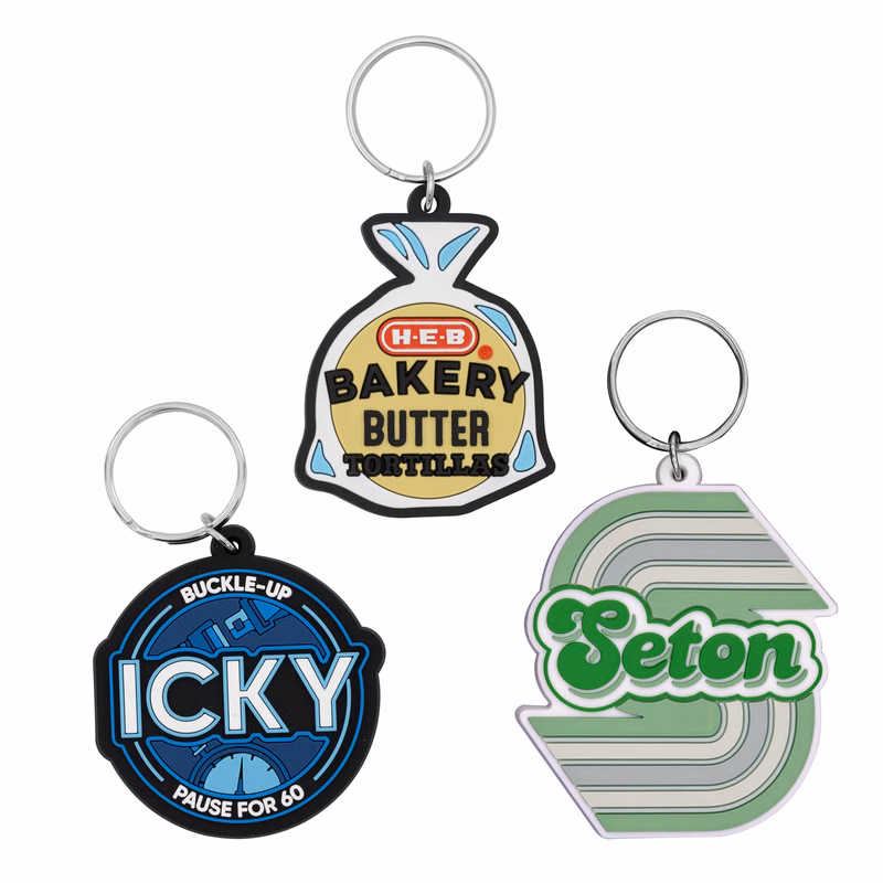 Custom PVC Keychain w/ NFC Function (2")