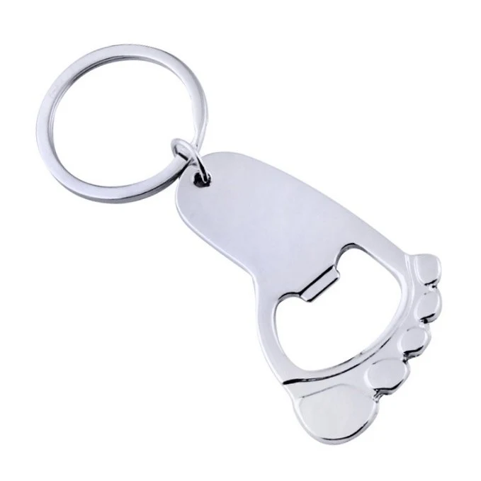 Foot-Shape Opener Key Ring 1
