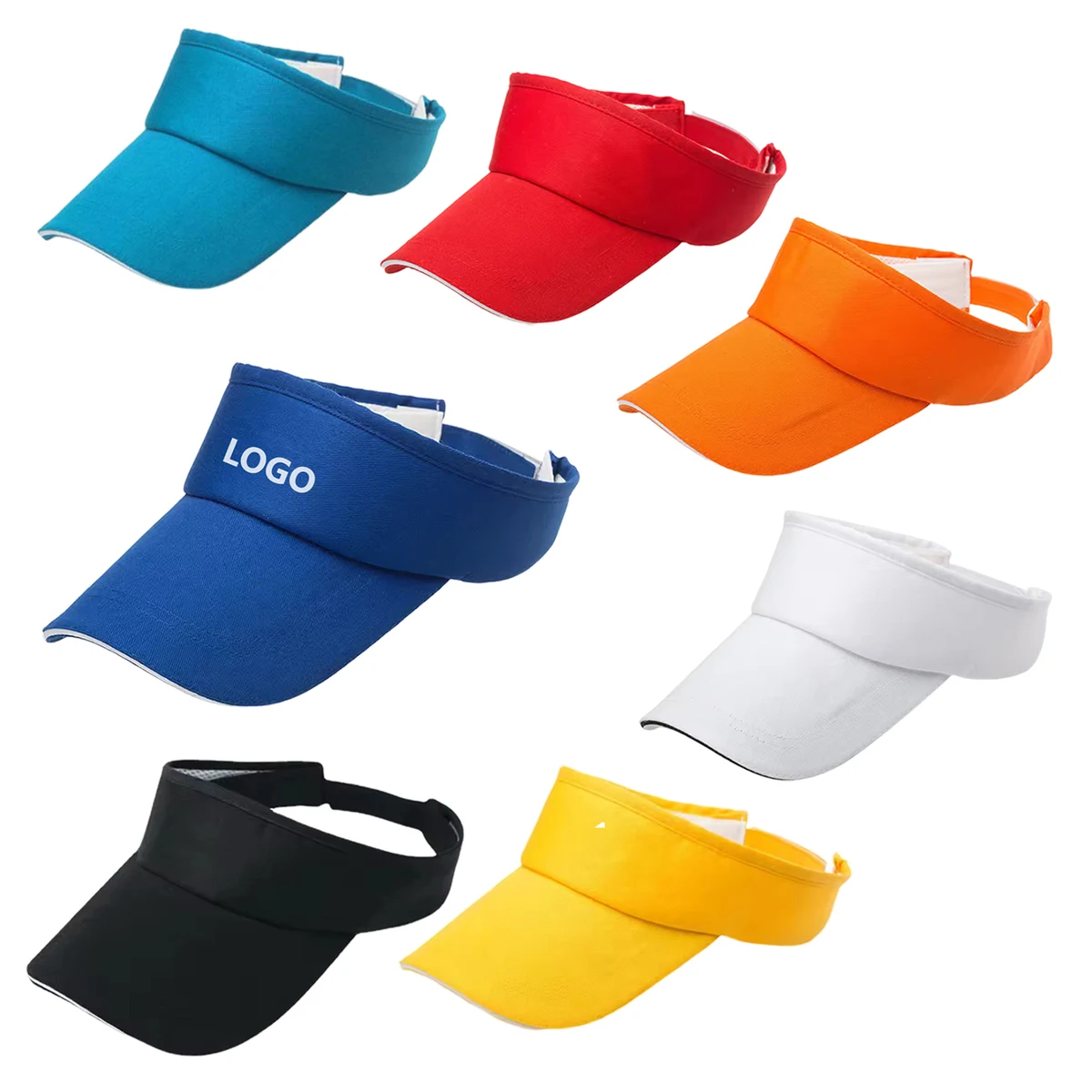 Adjustable Polyester Sun Visor Cap 1