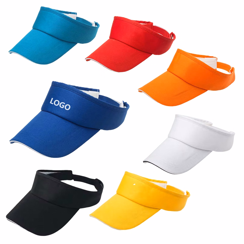 Adjustable Polyester Sun Visor Cap