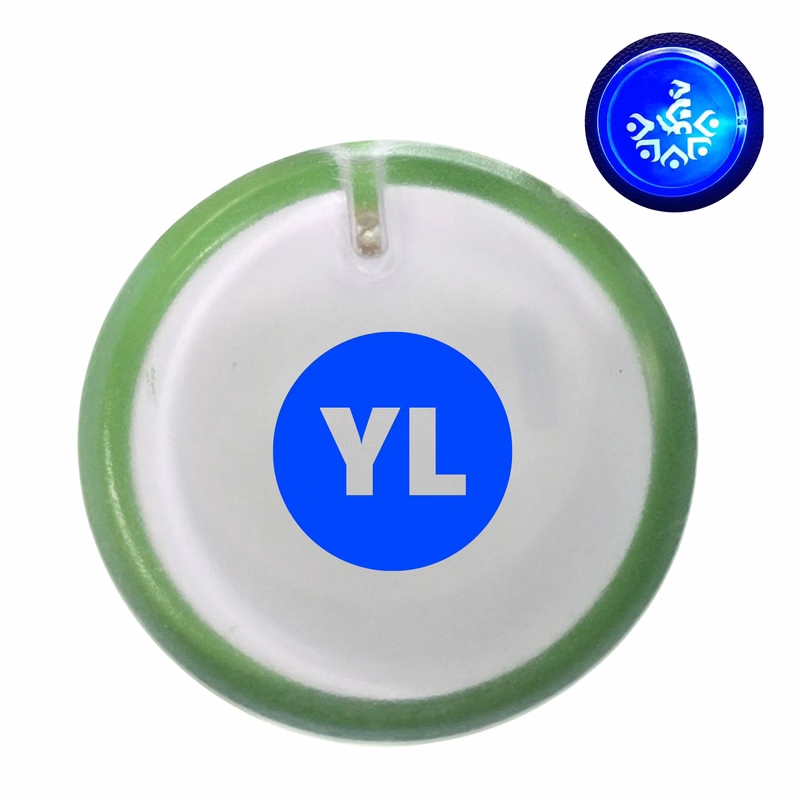 Custom Glow-in-the-Dark LED Badge