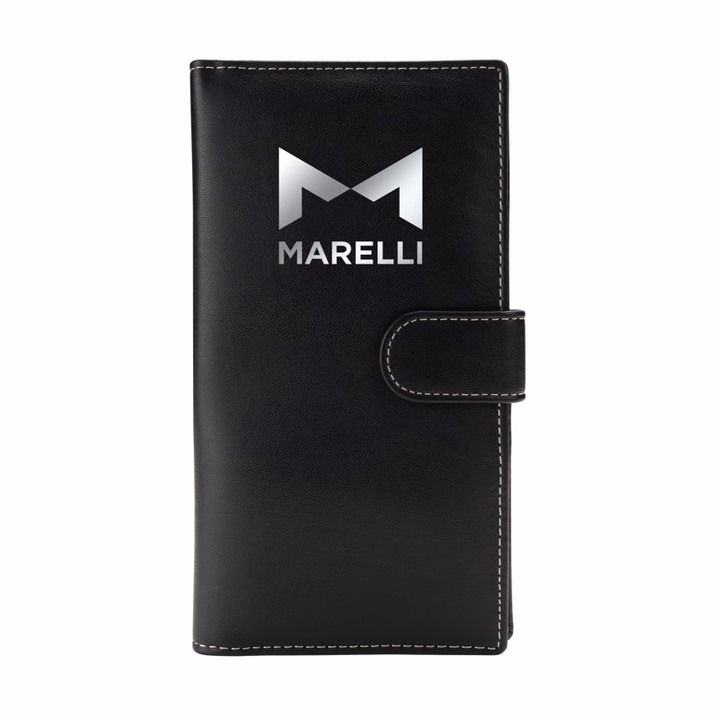 Sarnen Cactus Leather Long Wallet w/Coin Pocket