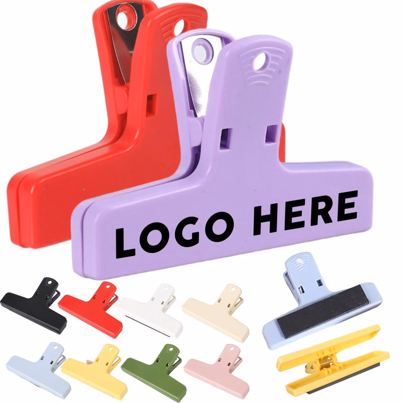 Full Color 3.9"??2.6" Long Tail Clip with Magnet