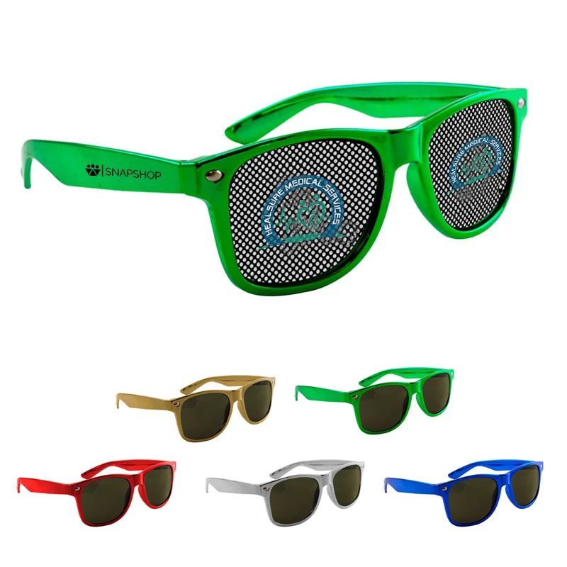 Full Color Metallic Miami Sunglasses 1