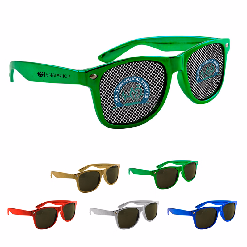 Full Color Metallic Miami Sunglasses