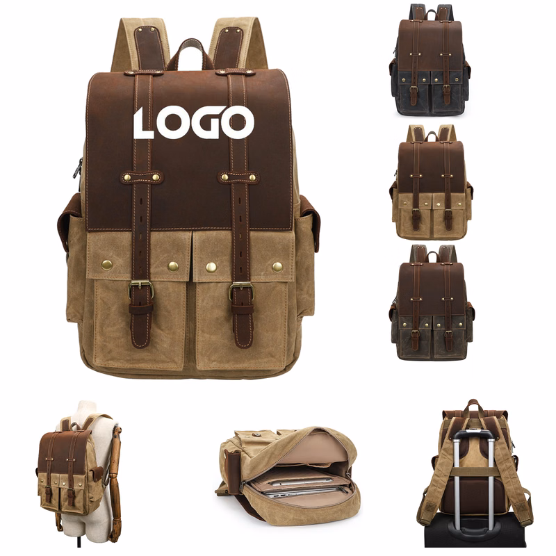 Camera Backpack For Travel With Trolley Sleeve