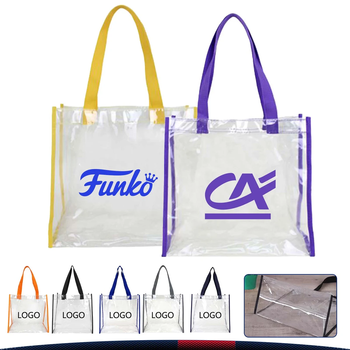 Eracip Clear Tote Bag 1