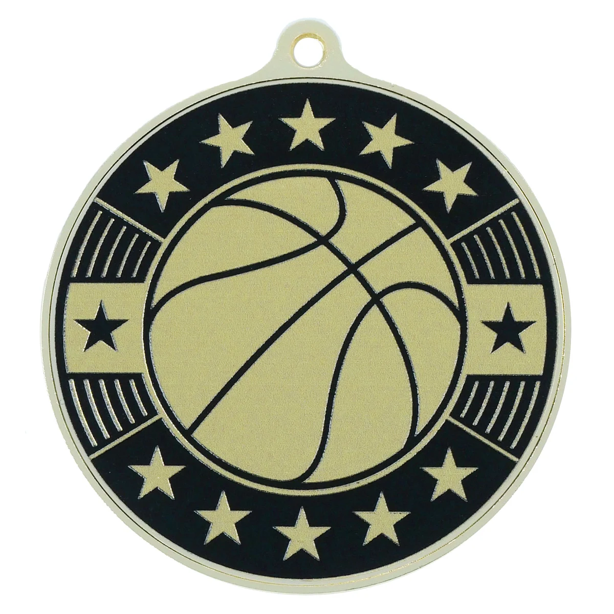 Basketball Simucast Medallion (2-1/8") 1