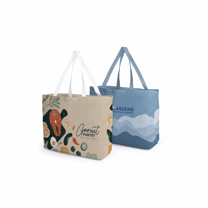 Recycled Canvas Large Tote