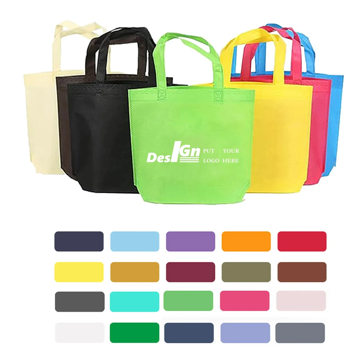 Non-woven Tote Bag 15"L x 13"W x 4"H 1