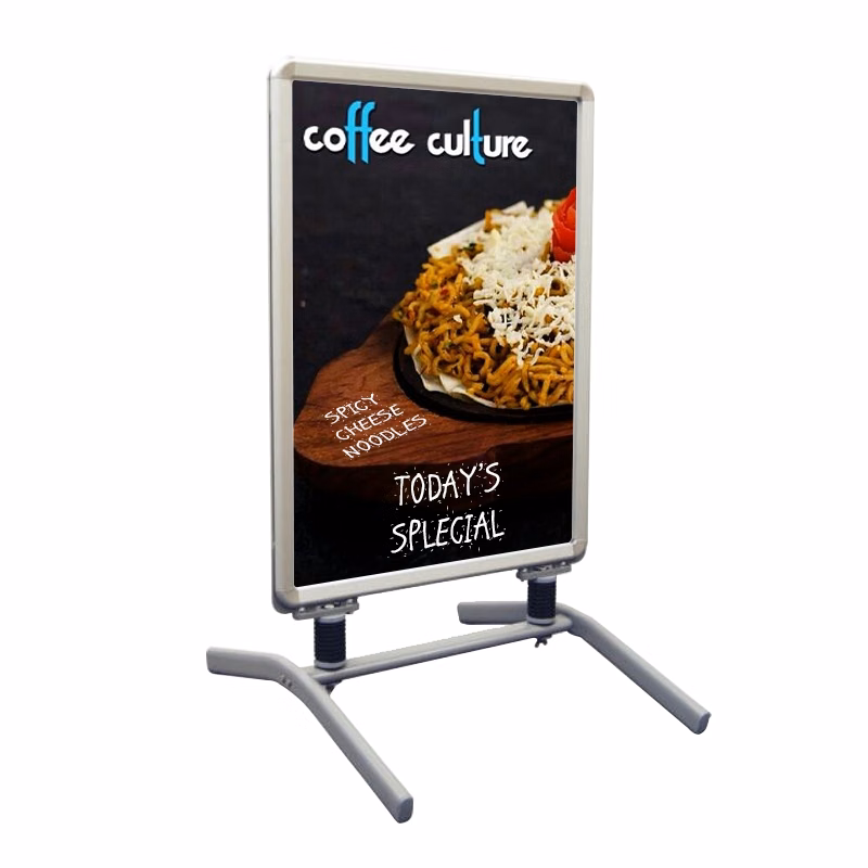 Springster™ L Flexible Snap Frame Sidewalk Sign kit outdoor signs