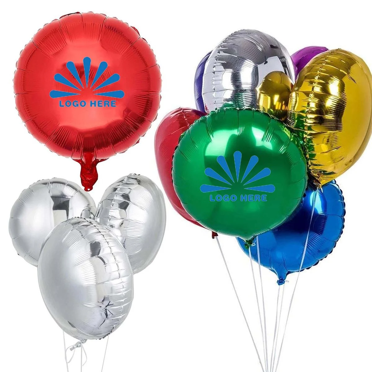 Custom 18" Round Foil Balloon 1