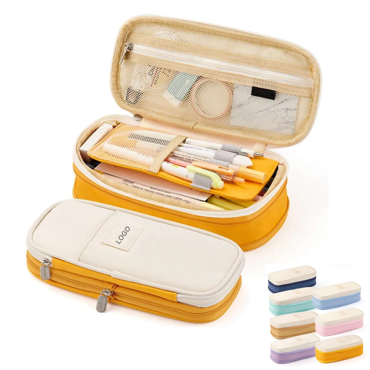 Foldable Pencil Case Large Capacity (Direct Import) 1