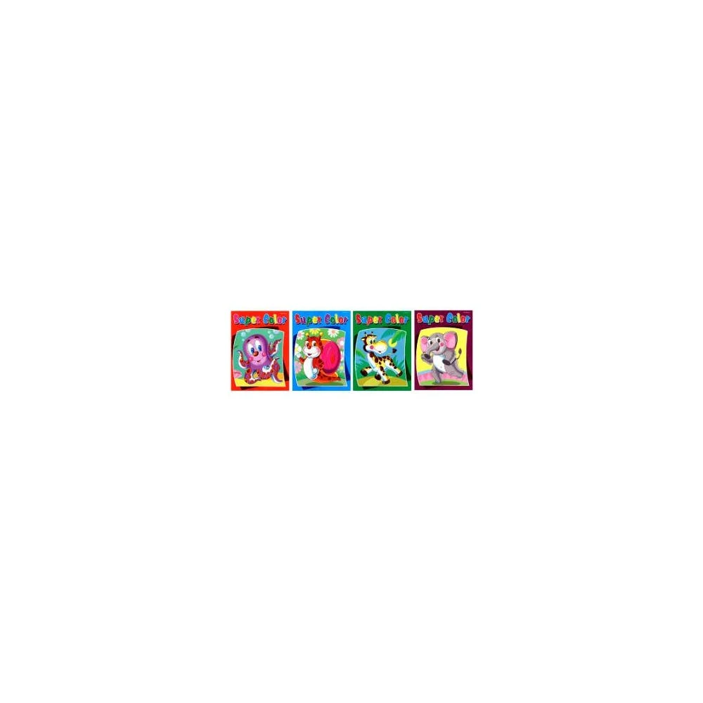 Super Coloring Books - Assorted Styles 8" x 10.5" 1